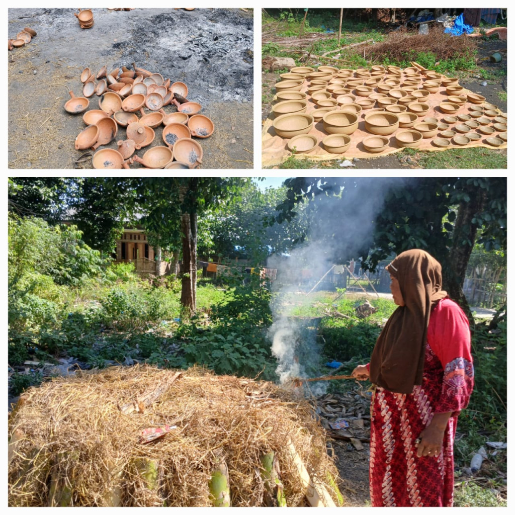 Salah satu Produk unggulan Gampong Dayah Tanoh yaitu Industri gerabah yang diolah secara tradisional